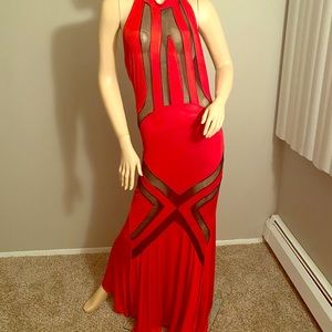 Red long dress! Size small (S/M)